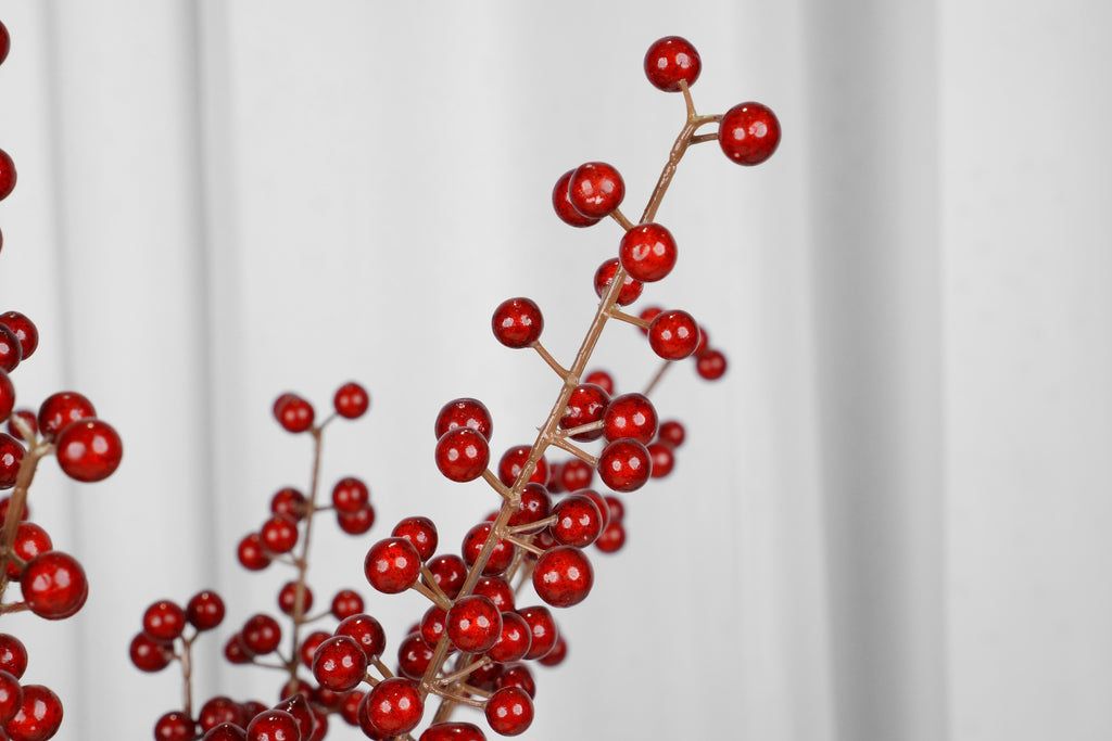 Holly Berry Branch, 92 cm (5 branches)