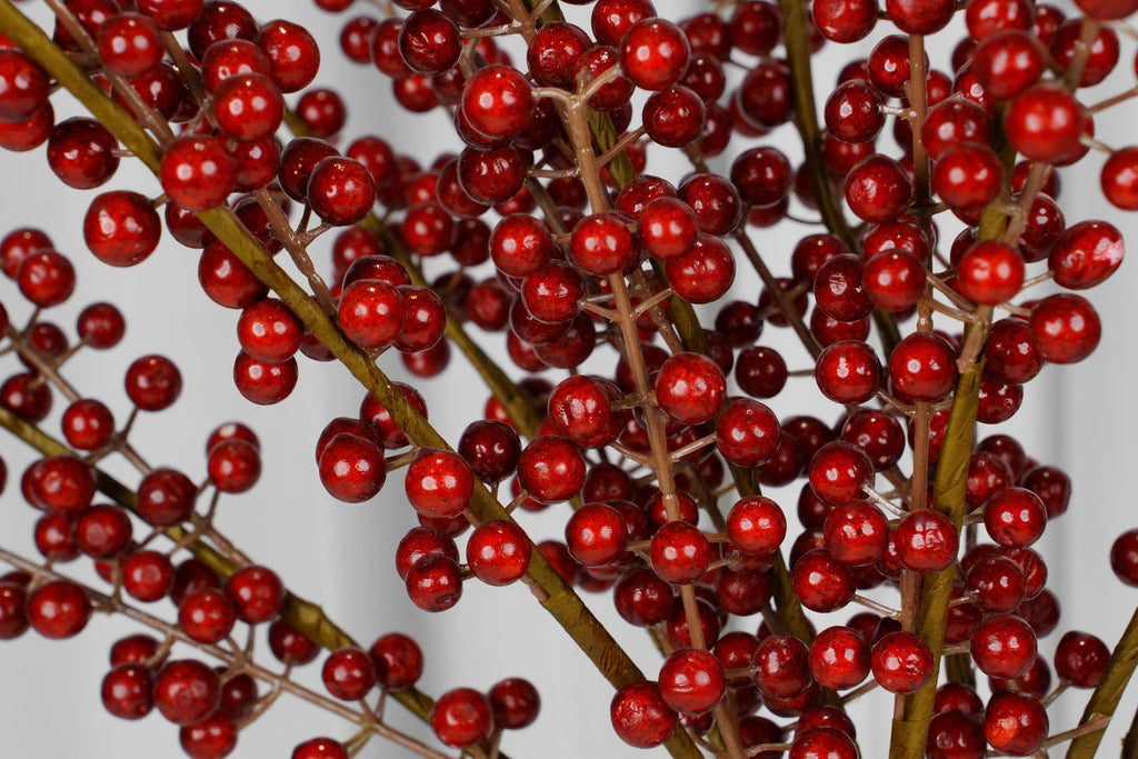 Holly Berry Branch, 92 cm (5 branches)