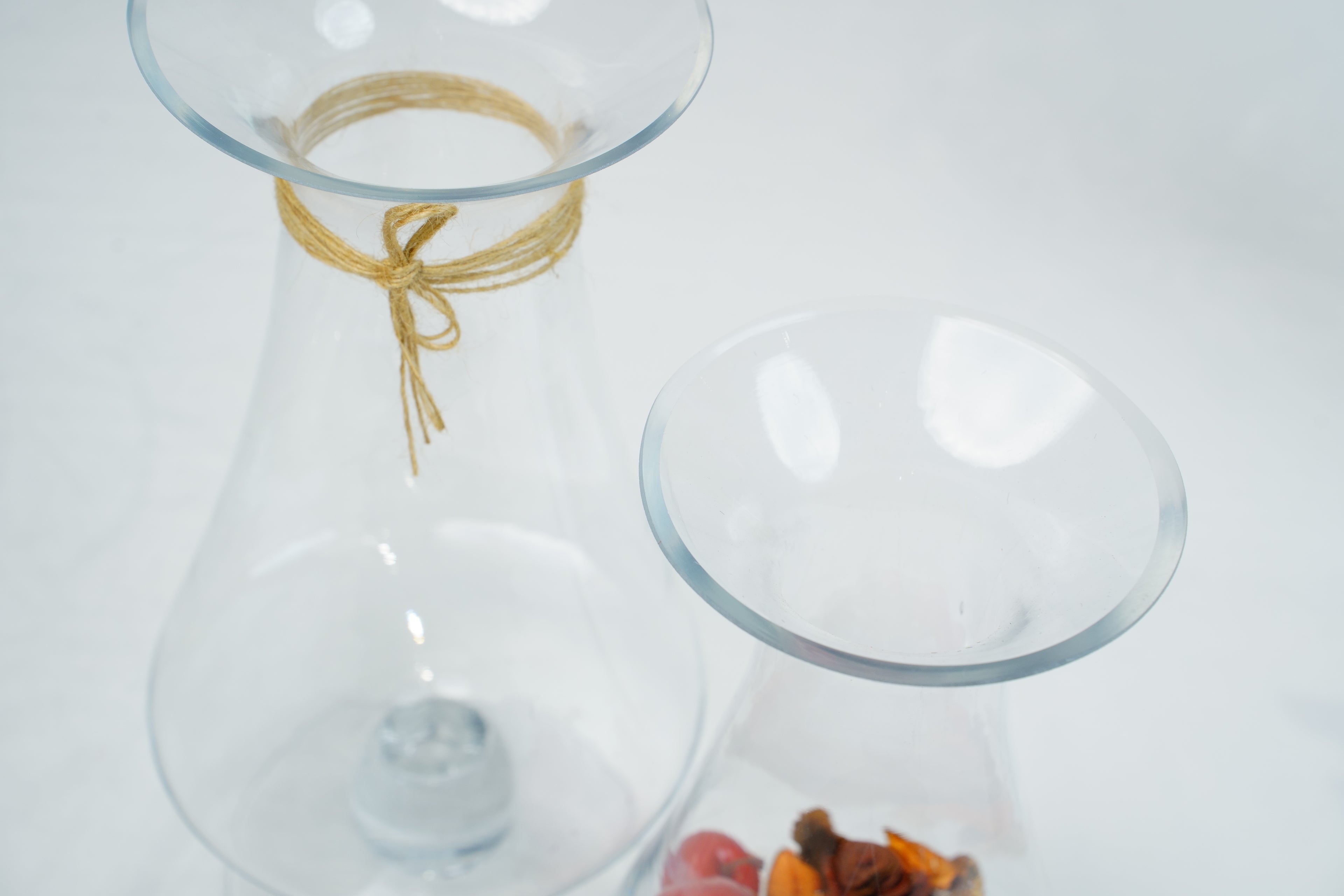 Lucent Trumpet Glass Vase (2 sizes)