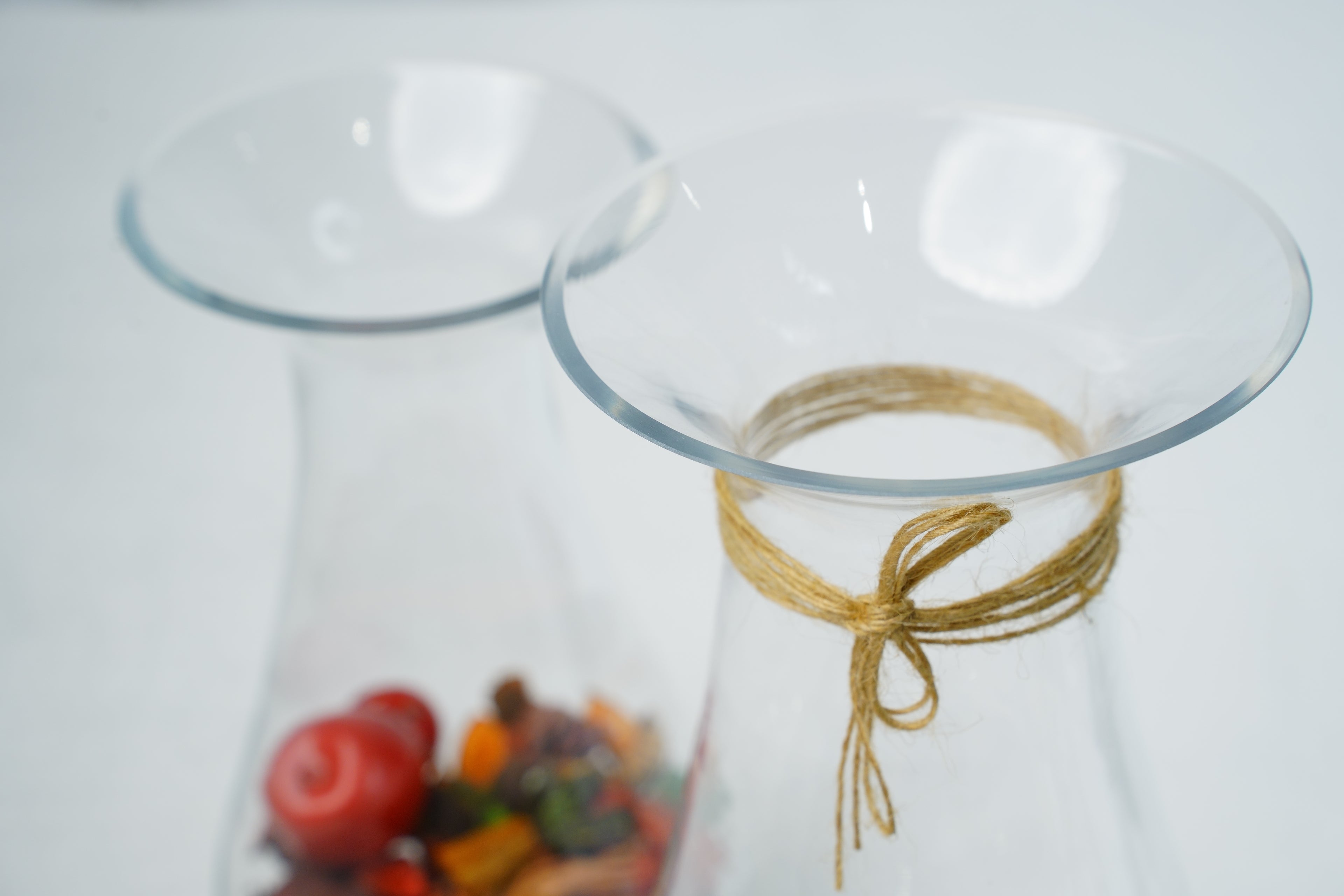Lucent Trumpet Glass Vase (2 sizes)
