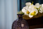 Amethyst Hobnail Glass Vase (2 sizes)