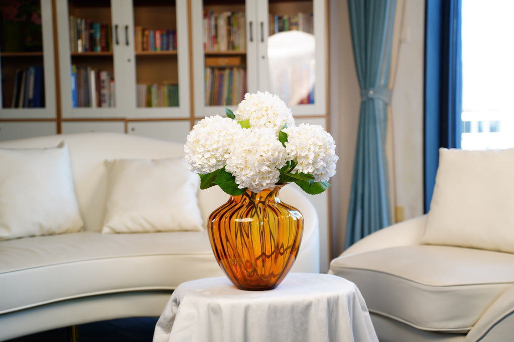 Palais Classic Pumpkin Glass Vase