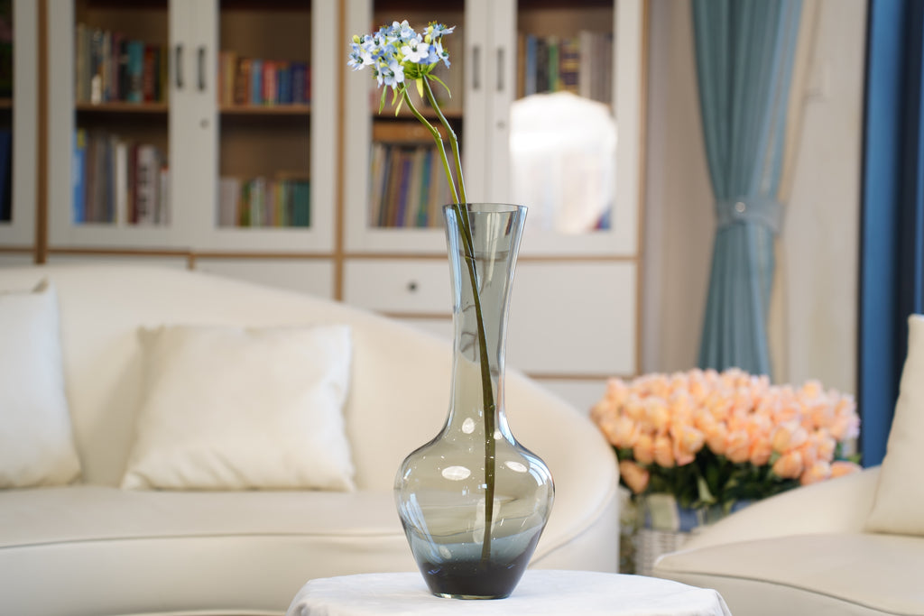 Serein Smoke Glass Bud Vase