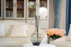 Serein Smoke Glass Bud Vase