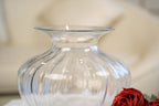 Palais Round Pumpkin Glass Vase (19 cm)