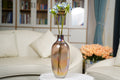 Iridescent Smoke Bottle Vase
