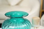 Palais Round Pumpkin Glass Vase (19 cm)