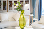 Palais Lime Oval Glass Vase (50 cm)