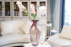 Palais Amethyst Amphora Glass Vase (48 cm)