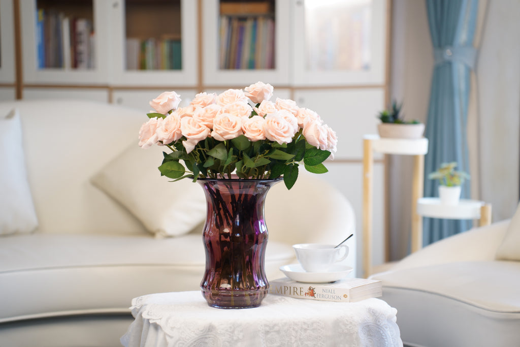 Contour Flared Glass Vase (26 cm)