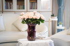 Contour Flared Glass Vase (26 cm)