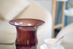 Contour Flared Glass Vase (26 cm)