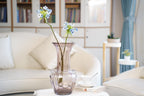 Palais Scroll-Handle Glass Vase (35 cm)