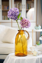 Harbour Amber Glass Jug Vase (3 sizes)