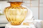 Palais Grand Pumpkin Glass Vase
