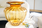Palais Grand Pumpkin Glass Vase