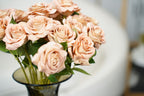 Painterly Rose Stem, 43cm