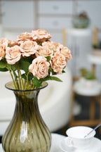 Painterly Rose Stem, 43cm