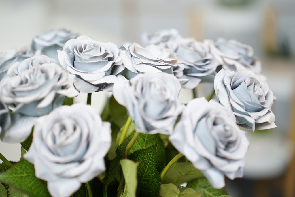 Painterly Rose Stem, 43cm