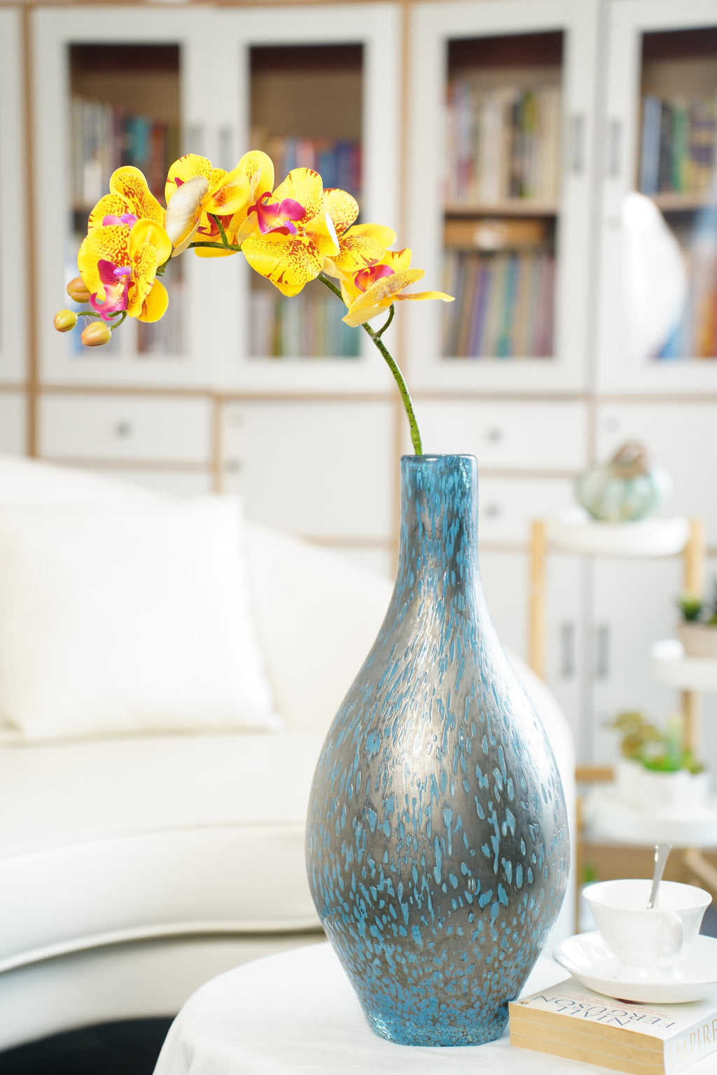Phalaenopsis Orchid Stem, 85 cm (7 heads)