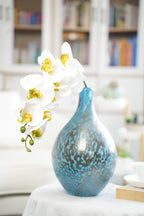 White Phalaenopsis Orchid, 98cm (9 Heads)