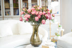 Vintage-Edge Garden Rose Stem, 66cm (6 heads)