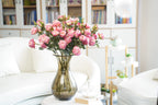 Vintage-Edge Garden Rose Stem, 66cm (6 heads)