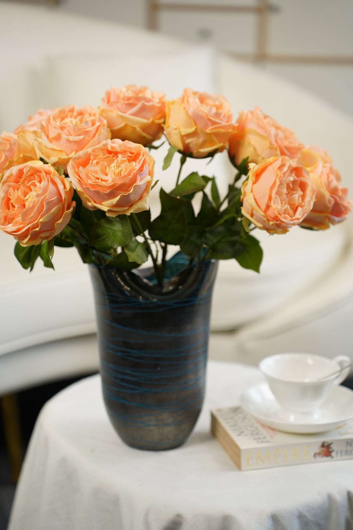 Aurelia Austin Rose Stem, 44 cm (Single Head)