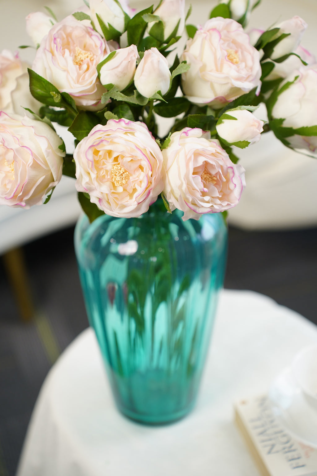 Aurelia Austin Rose Stem, 53 cm (Double Head)