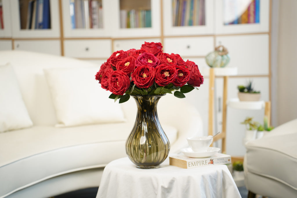Aurelia Austin Rose Stem, 53 cm (Double Head)