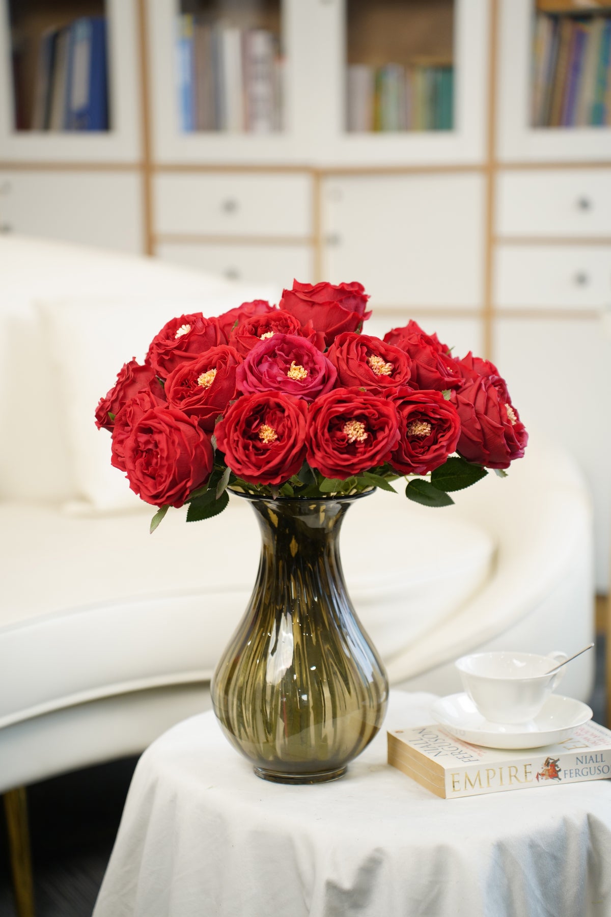 Aurelia Austin Rose Stem, 44 cm (Single Head)
