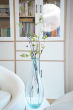 Palais Tall Ribbed Glass Vase (50 cm)