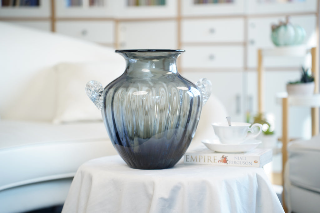 Palais Winged Pumpkin Glass Vase