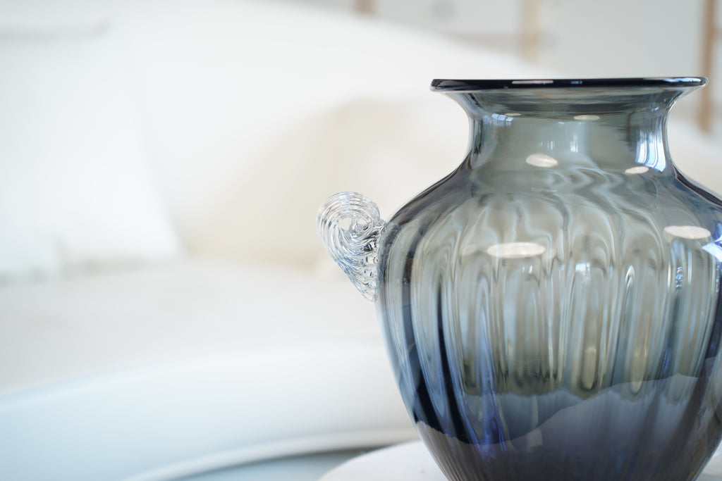 Palais Winged Pumpkin Glass Vase