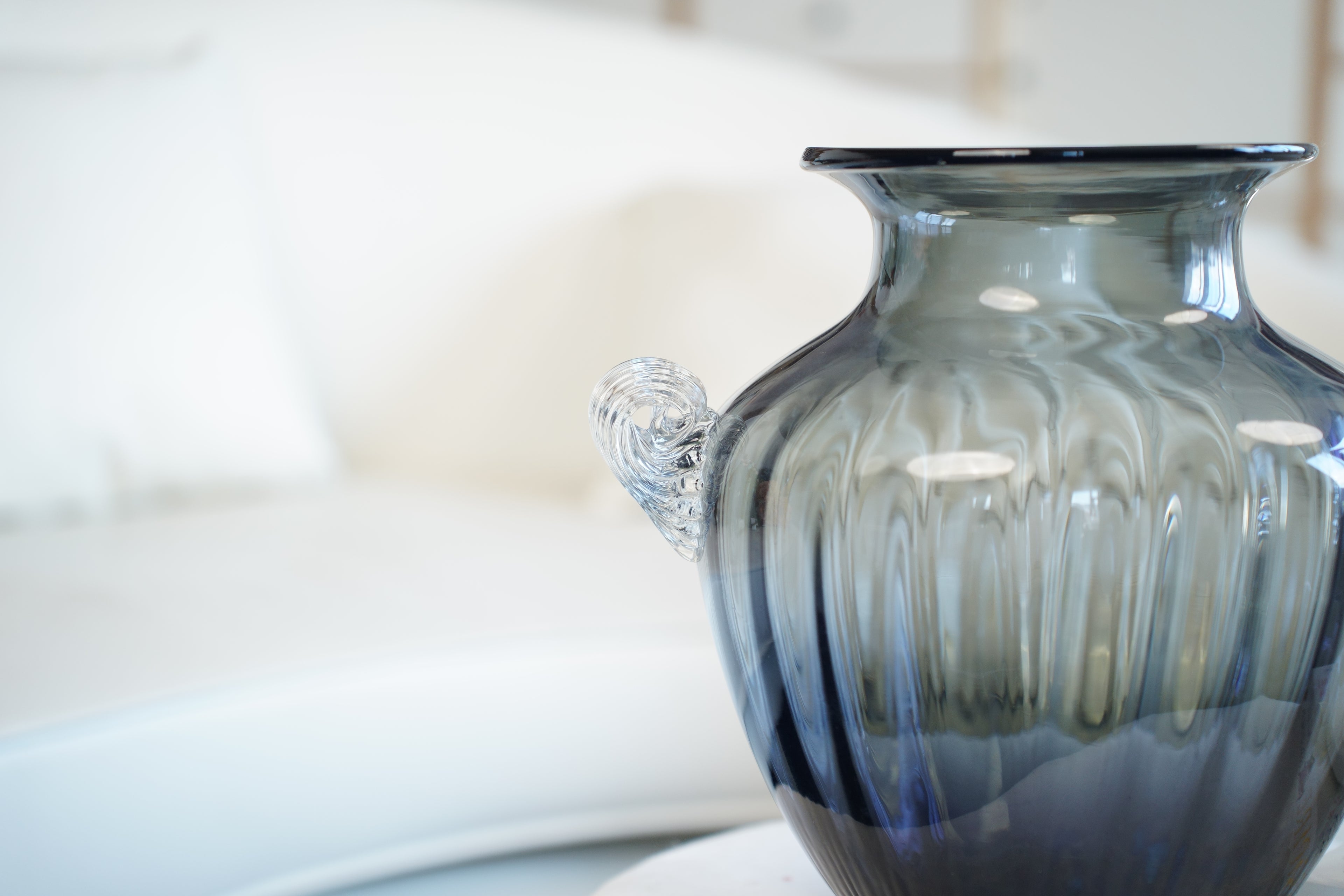 Palais Winged Pumpkin Glass Vase