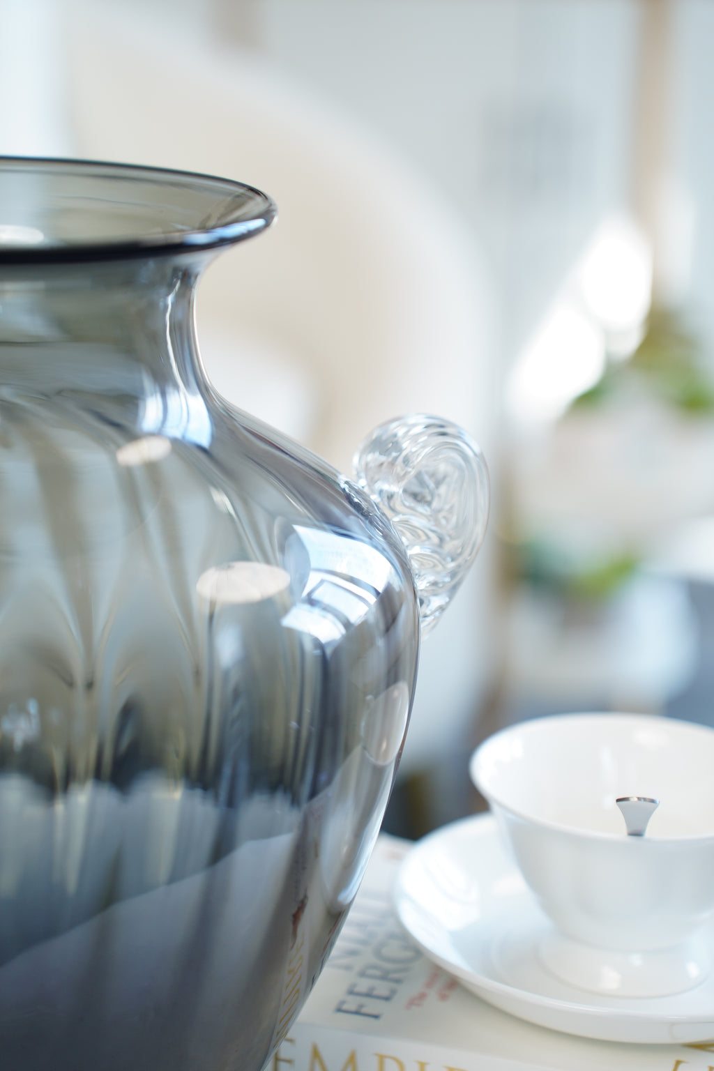 Palais Winged Pumpkin Glass Vase