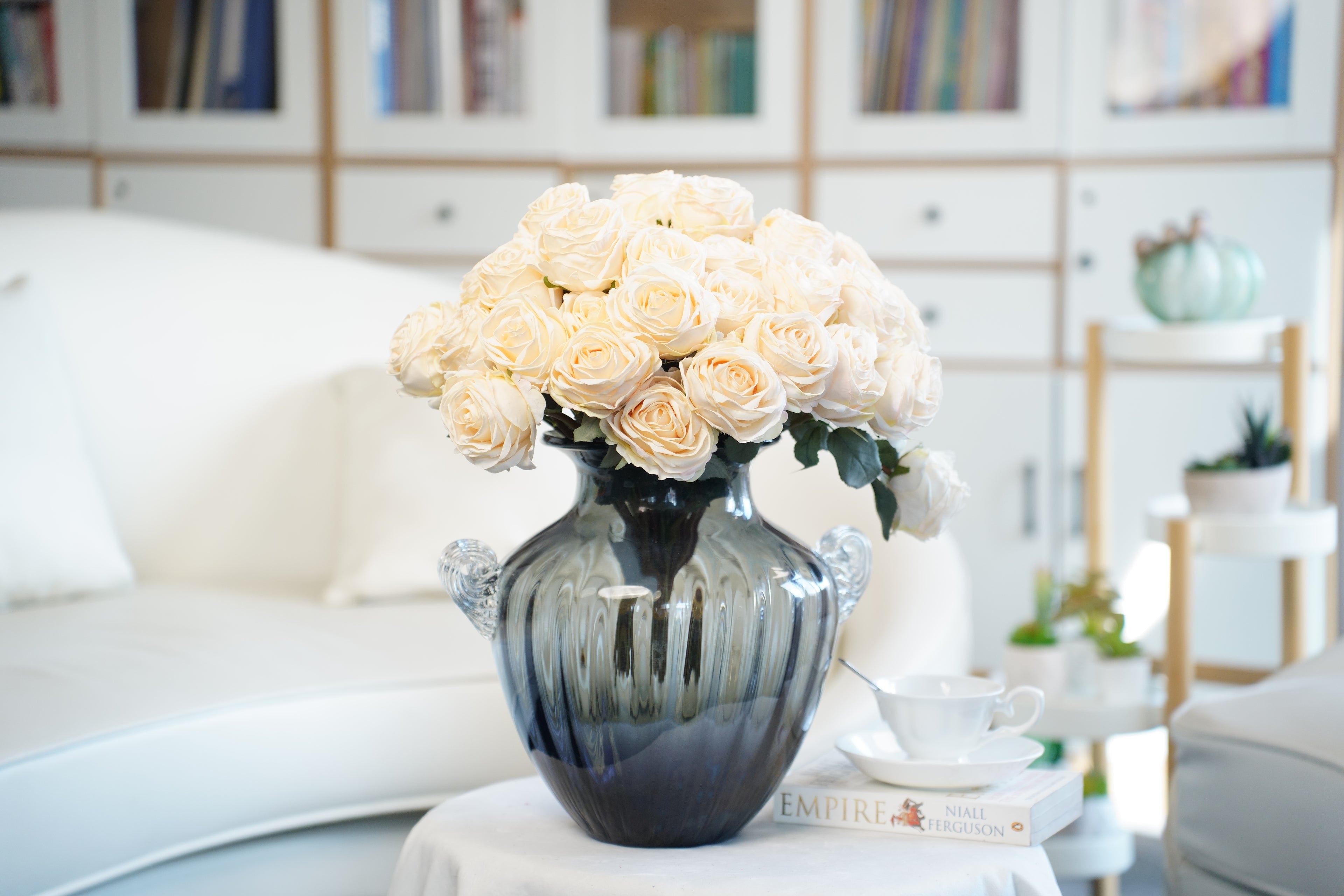 Palais Winged Pumpkin Glass Vase