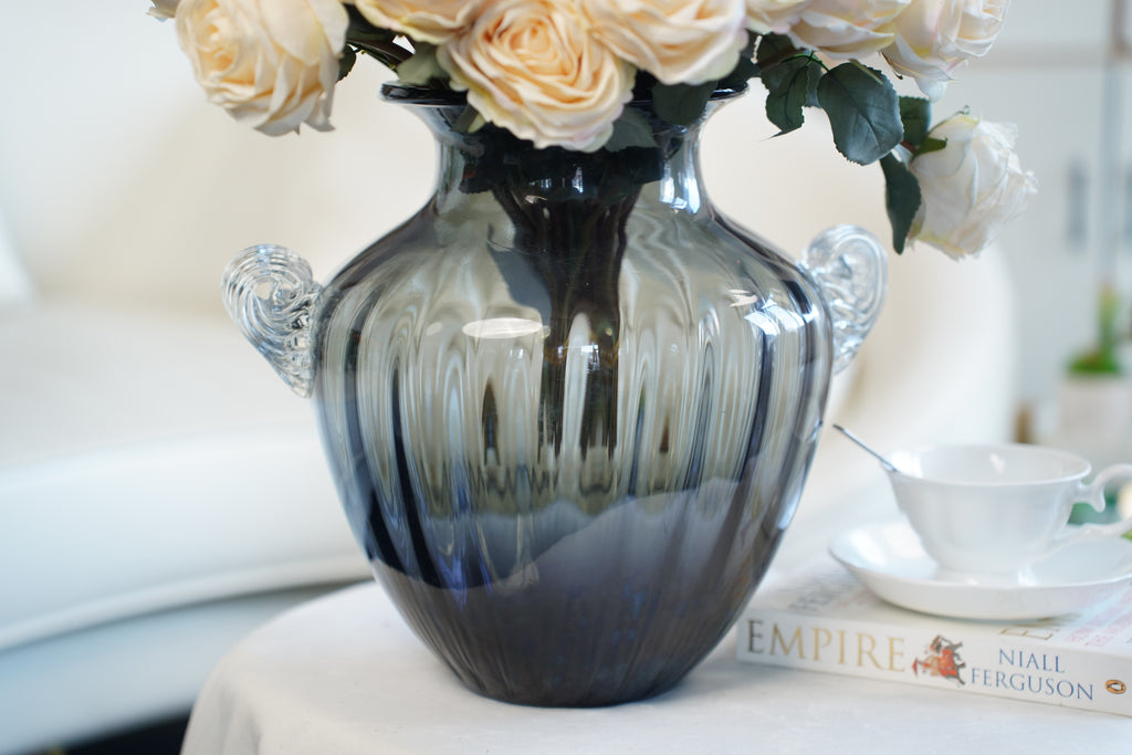 Palais Winged Pumpkin Glass Vase