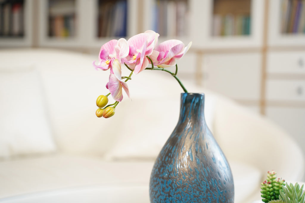 Petite Phalaenopsis Orchid Stem, 45 cm (5 heads)